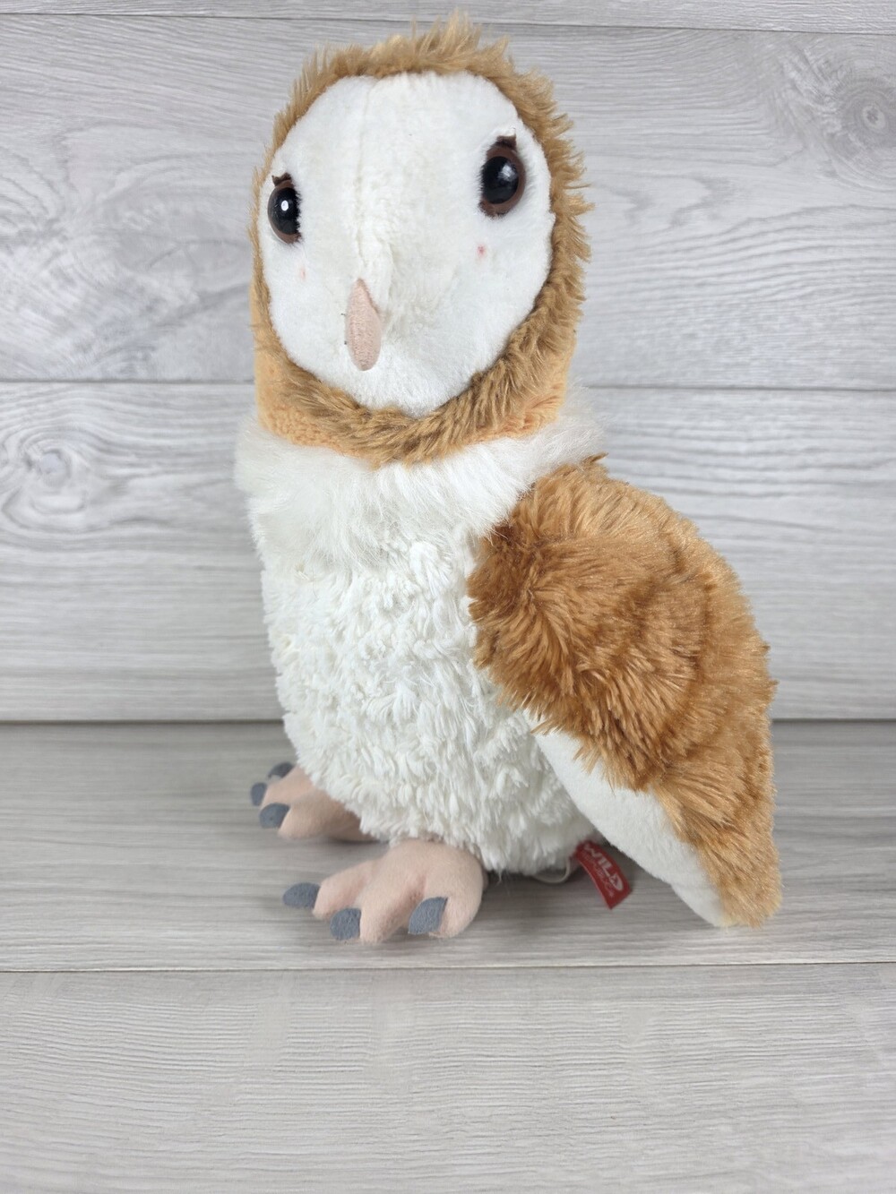 Wild Republic Realistic Plush Owl Stuffed Animal SU42